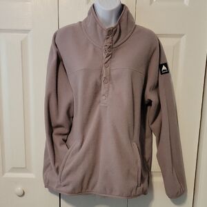 Women's Burton Fleece Pullover With Zip Pocket